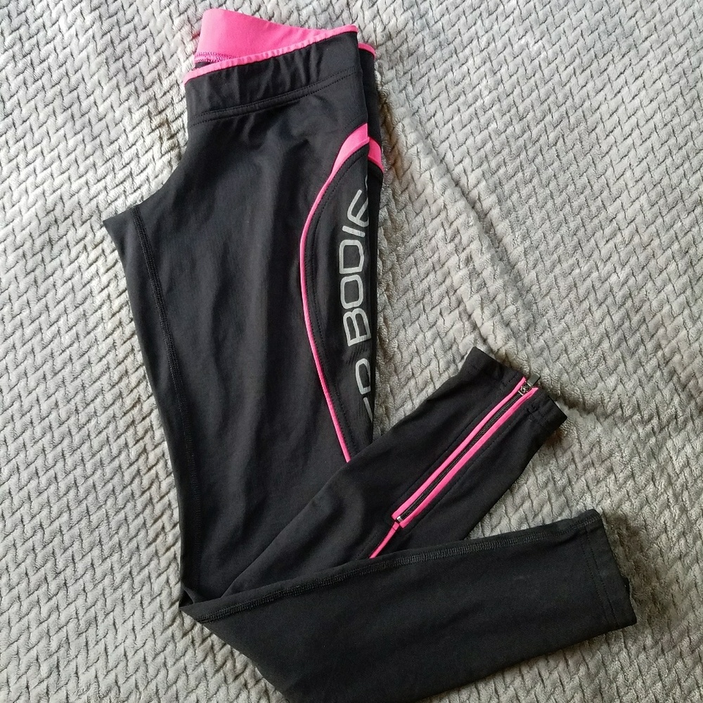 *SOLD* Better Bodies Zipper Leggings XS